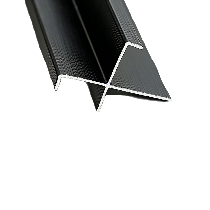 Linhas modernas de marcenaria de alumínio X9 para design de interiores em folheado de madeira de 9 mm